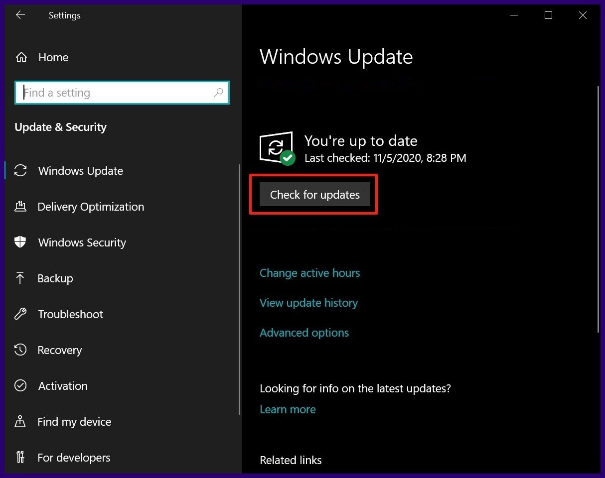 Napraw Windows irql nie mniejszy lub równy błąd krok 3