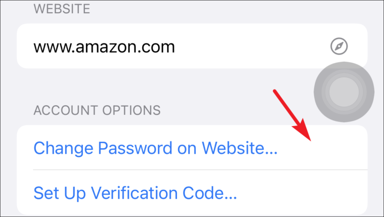 zmień hasło z pęku kluczy iCloud z iPhone'a