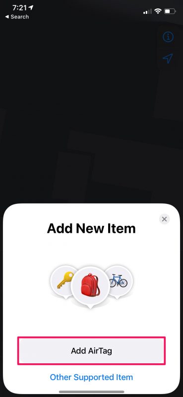 Jak Ręcznie dodaj AirTag do Find My na iPhonie