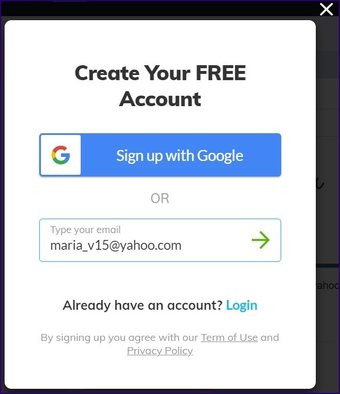 Create email signature on yahoo mail step 20