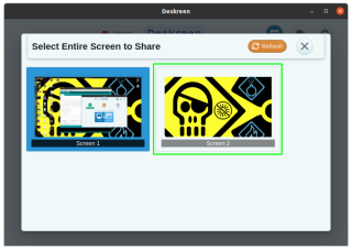Telefon jako drugi monitor w Linuksie