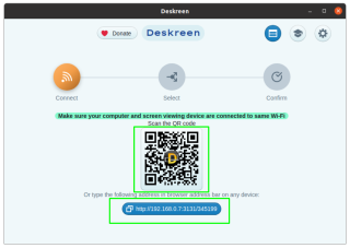 Telefon jako drugi monitor w Linuksie