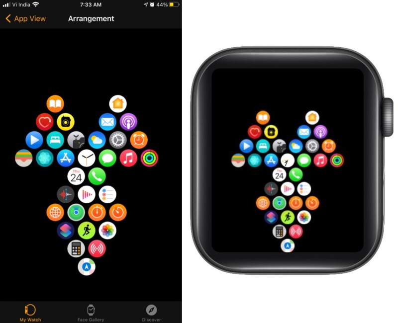 Trójkąty produktywności na Apple Watch