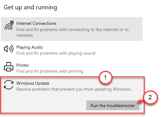 Narzędzie do rozwiązywania problemów z Windows Update Min