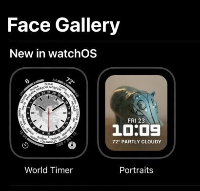 Dwie nowe tarcze zegarka pojawią się w Apple Watch to watchOS 8 – nowa tarcza Portraits Watch Face dla Apple Watch jest już dostępna wraz z wydaniem watchOS 8 beta 2