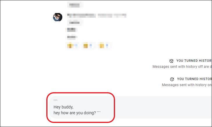 ręcznie cytuj wiadomość--szybkie porady i wskazówki dotyczące czatu Google