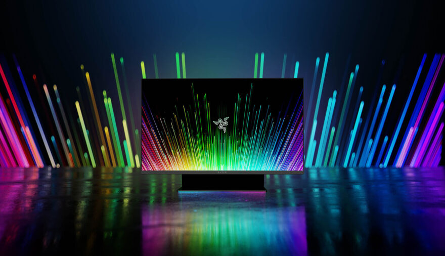 1 Razer przedstawia gamingowy monitor Raptor 27 Razer prezentuje imponujący nowy monitor do gier Raptor 27
