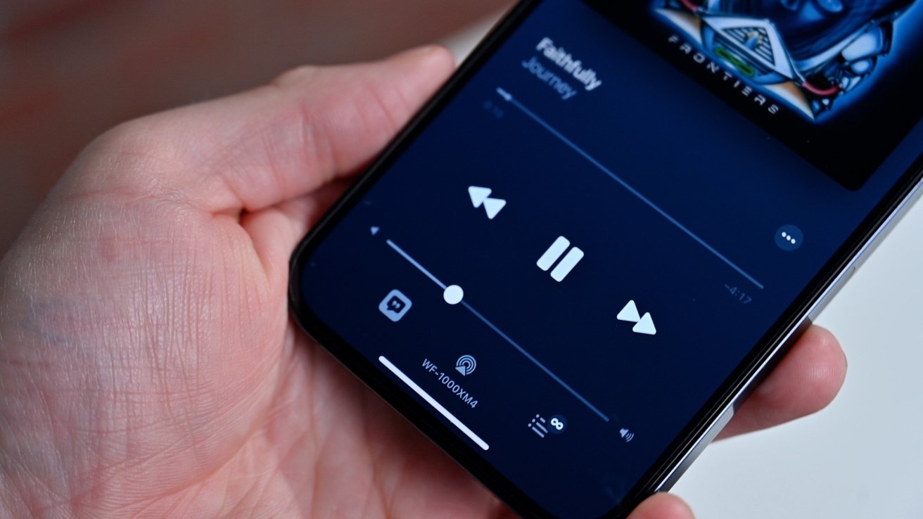 Słuchanie Apple Music na Sony XM4
