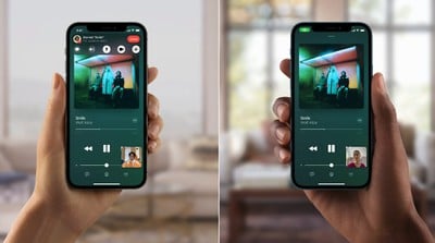 udostępnianie muzyki przez Facetime