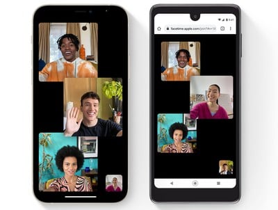 dźwięk przestrzenny facetime