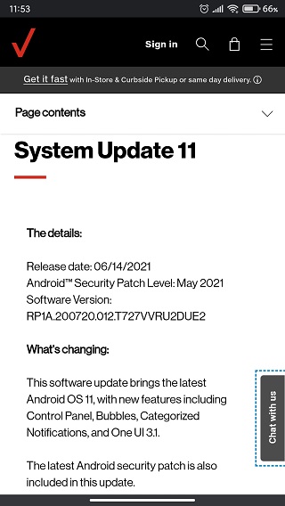 Verzion-Galaxy-Tab-S5e-One-UI-3.1-Android-11-aktualizacja