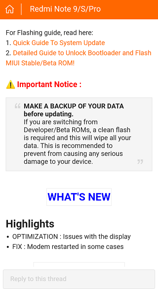 Redmi-Note-9S-WiFi-bug-update