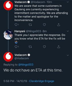 Vodacom-connection-issues