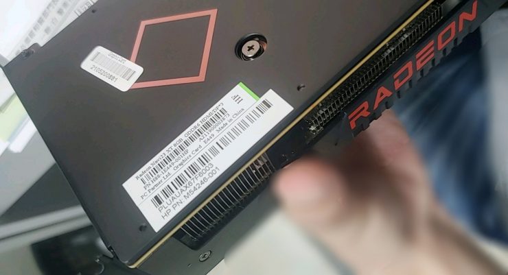 Графическая карта AMD Radeon RX 6600 XT 8 ГБ GDDR6 Navi 23