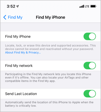 Как использовать Apple Find My network