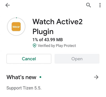 Tizen 5.5 for online active 2