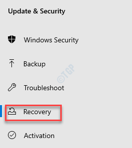 Settings Update & Security Recovery