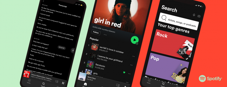 Spotify на Android и iOS получает автоматические транскрипции подкастов