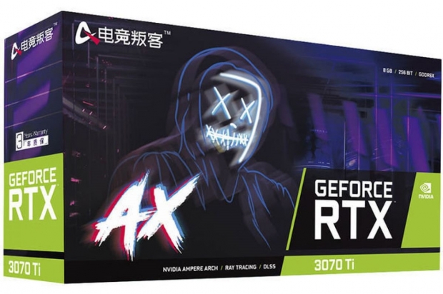 AX Gaming intros RTX 3080 Ti, RTX 3070 Ti с кулером Punk Pro MAX 04 | TweakTown.com