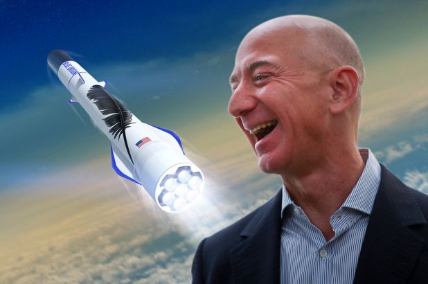 Dzheff Bezos Primet Uchastie V Pervom Polete Ekipazha Blue Origin I Otpravitsya V Kosmos Vperedi Richarda Brensona Iz Virgin Galactic Ru Atsit