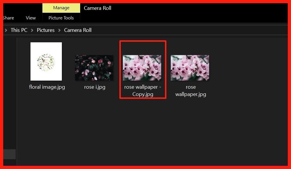 Add borders using microsoft paint step 16