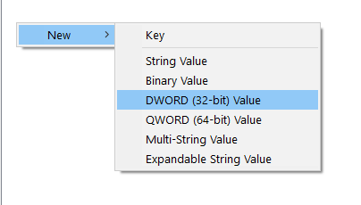 New Dword 32 Bit Min