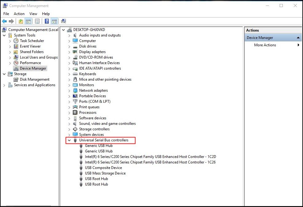 Usb enhanced host controller. Контроллер универсальной последовательной шины usb.
