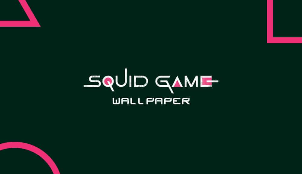 Squid game zoom background