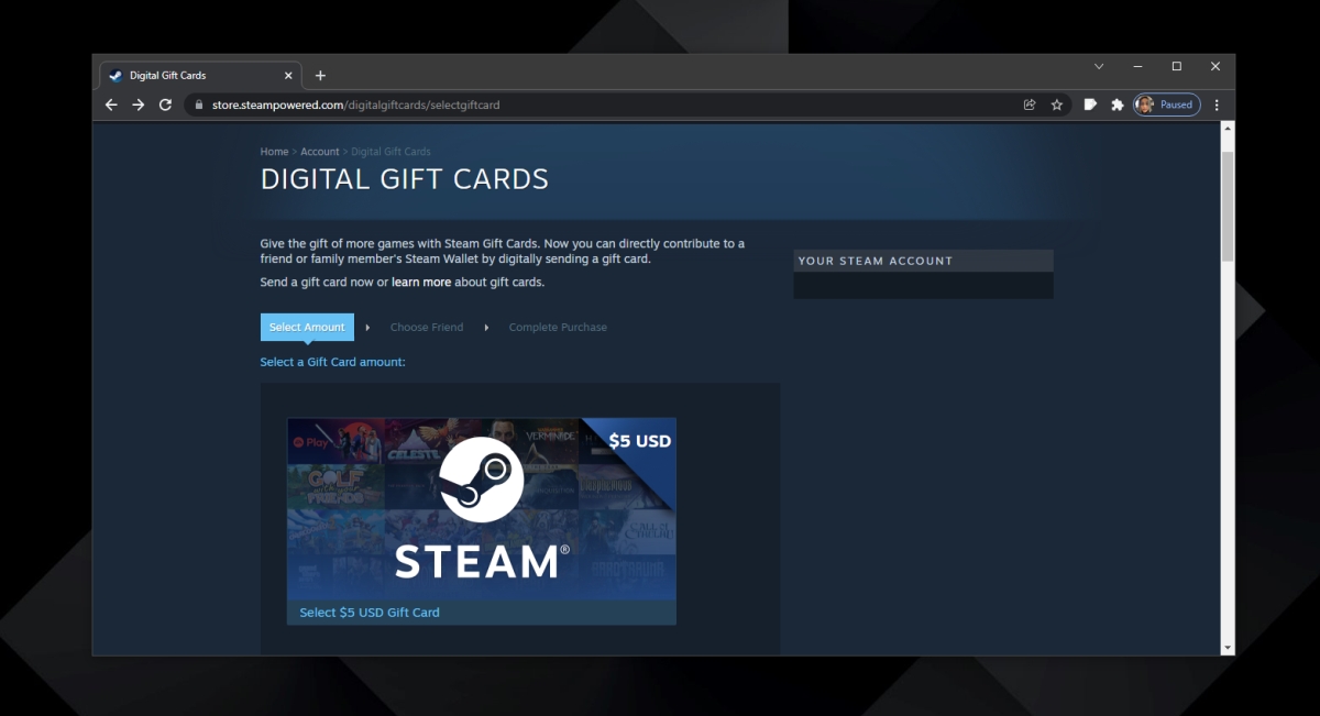 Как купить цифровую подарочную карту Steam - RU Atsit