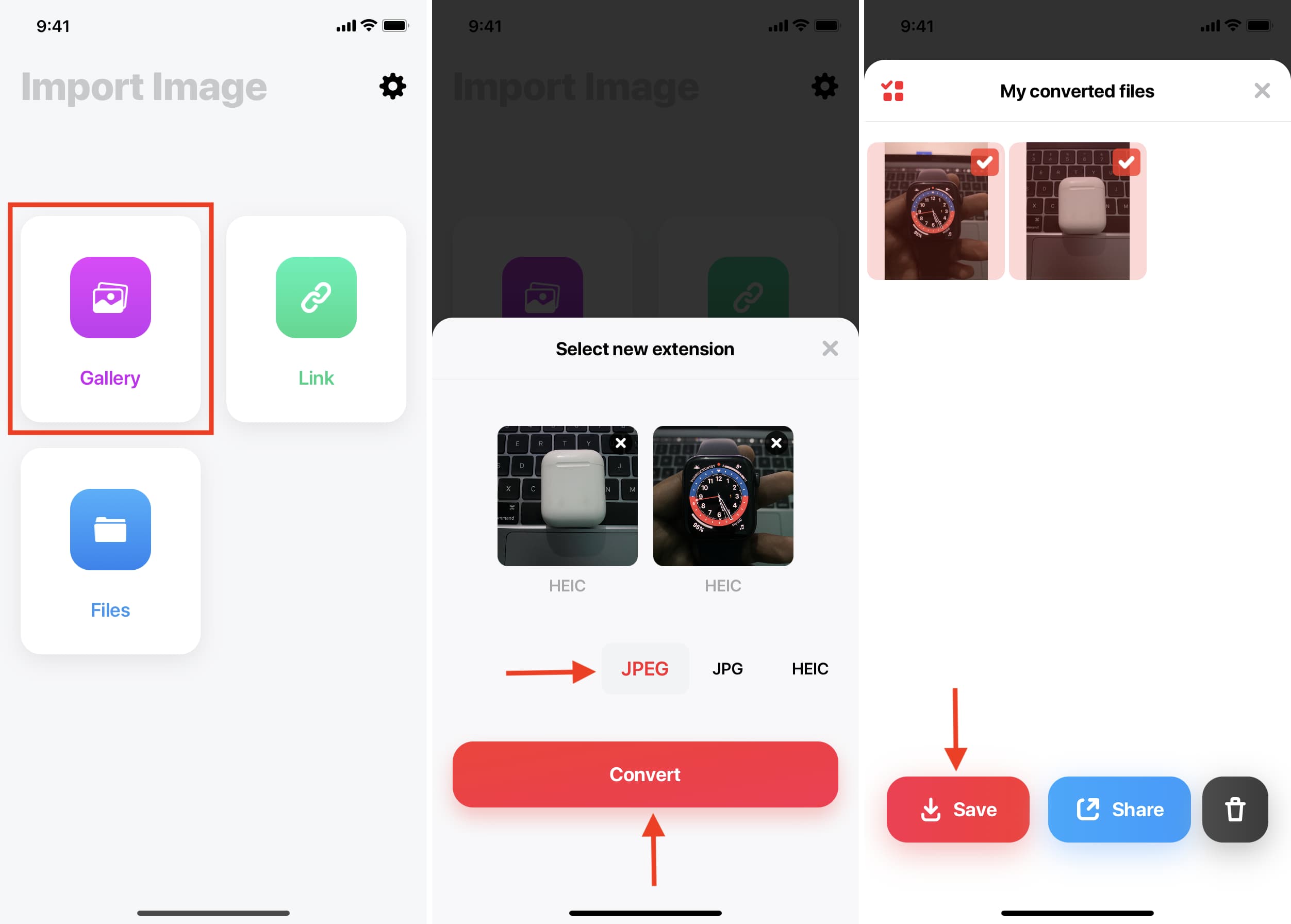 Как изменить heic на jpg на айфоне формат фото