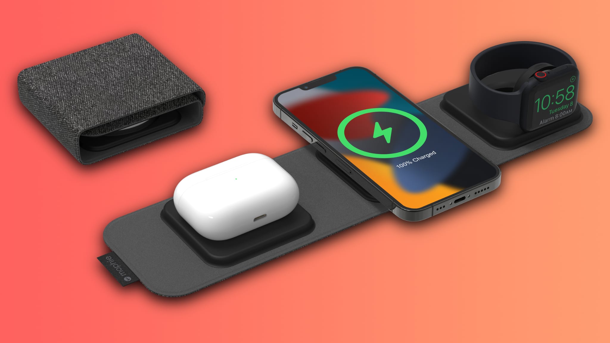 Новые аксессуары MagSafe от Mophie: дорожное зарядное устройство 3-в-1 ...