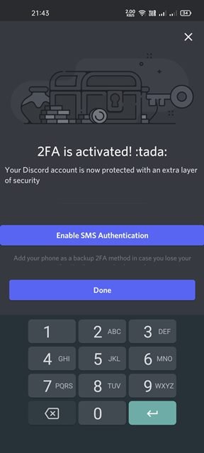 Disable 2fa. Двухфакторная аутентификация Дискорд.