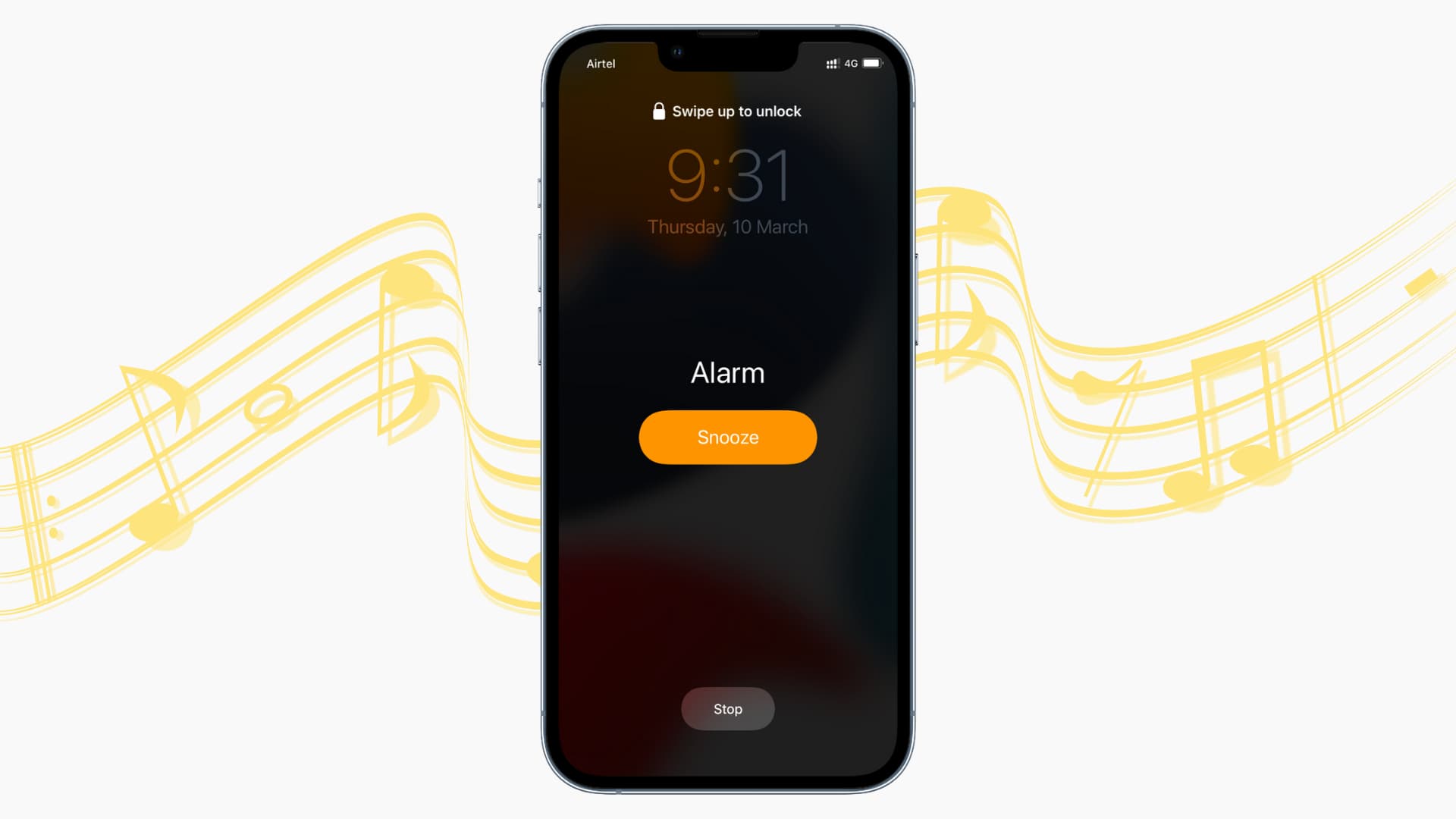 Bajar sonido alarma iphone