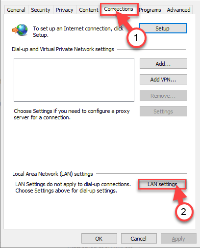 Lan Settings Min Min