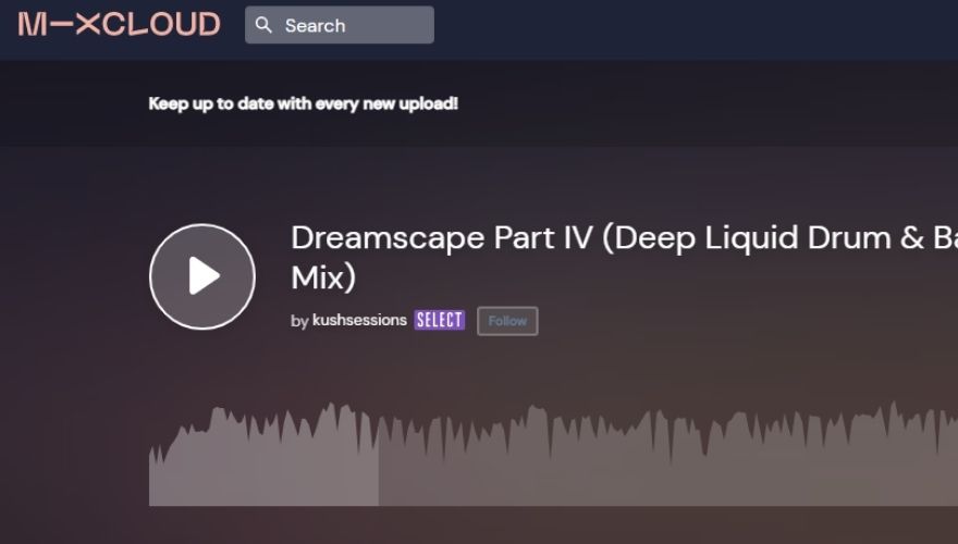 เครื่องเล่น Mixcloud