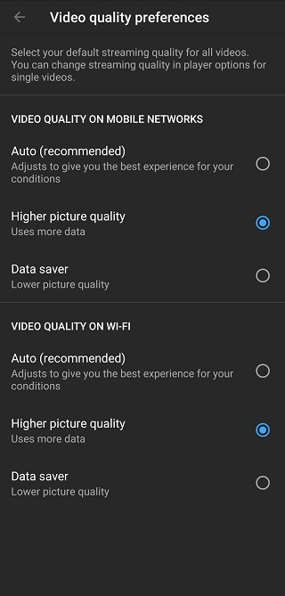 YouTube-Video-quality-Preferences-section