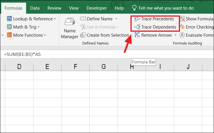 ว ธ ค นหาการอ างอ งแบบวงกลมใน Excel Th Atsit