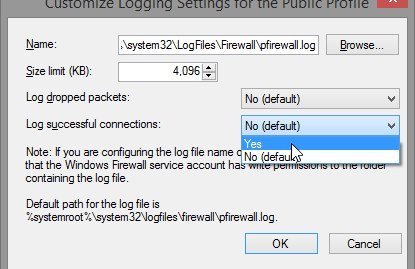 track-internet-activity-for-free-using-windows-firewall-log