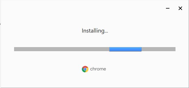 การติดตั้ง Google Chrome