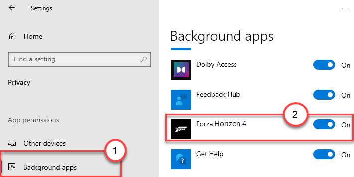 พื้นหลัง Forza ต่ำสุด