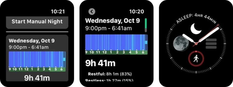 แอป Sleep ++ Apple Watch