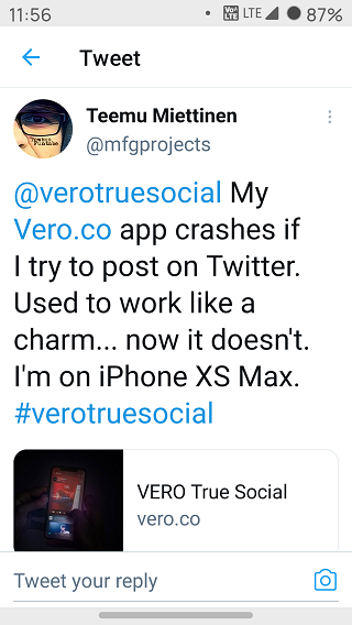 VERO-True-Social-crash-issue-more-reports