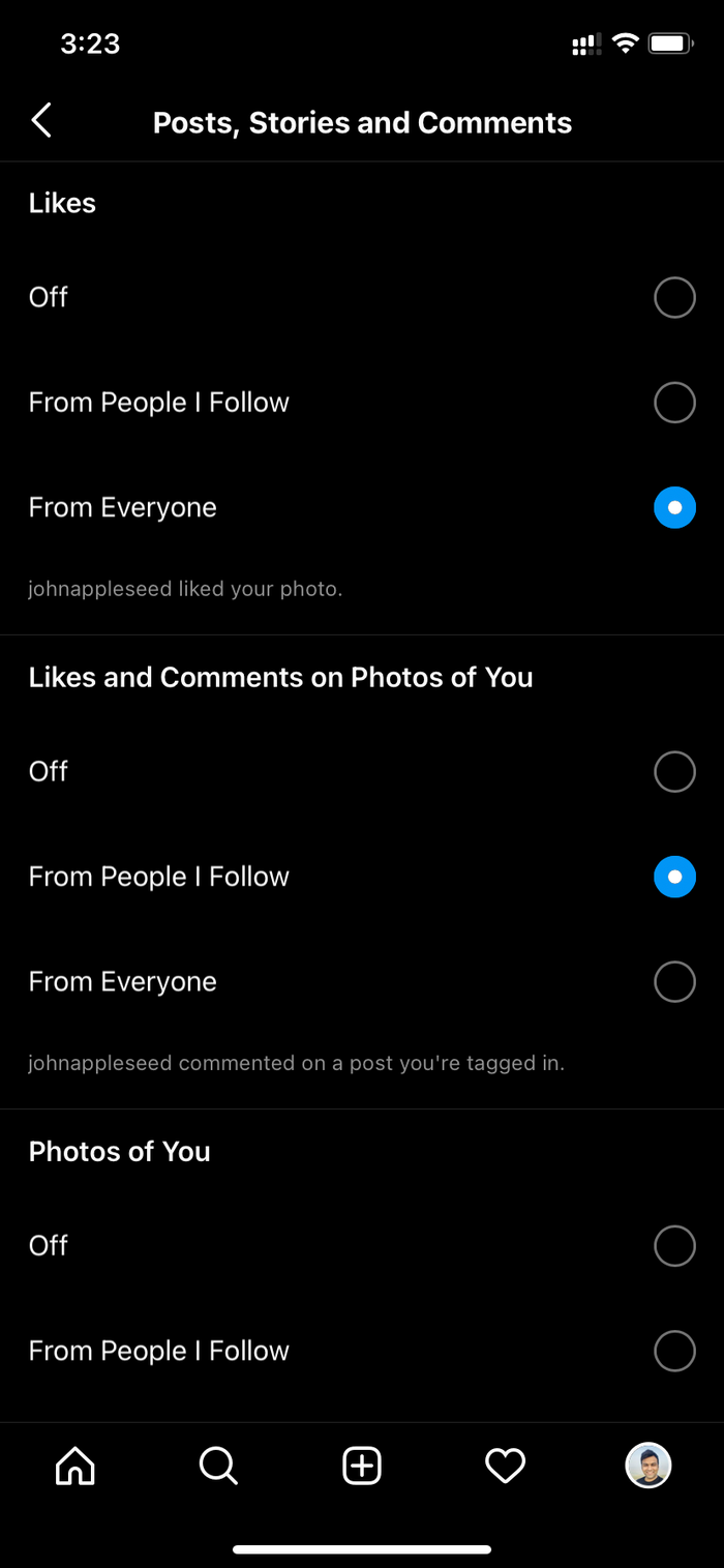 เลี้ยว ใน notificaiton