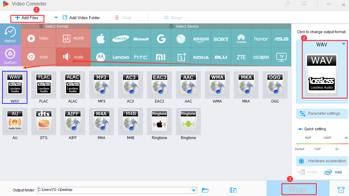 วิธีการแปลง MP4 เป็น WAV อย่างรวดเร็ว