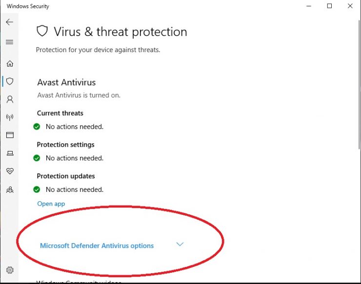 avast and windows defender avast and windows defender