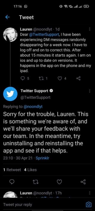 twitter-dm-not-working-issue-notice