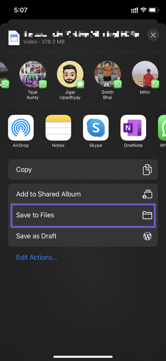 บันทึกวิดีโอลงไฟล์ app