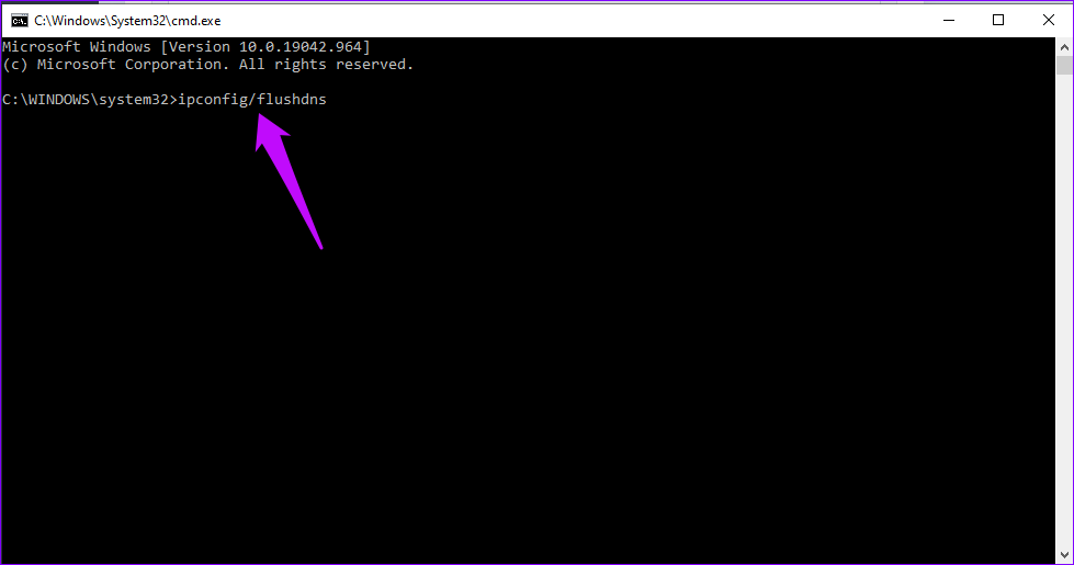 Flush DNS COMMAND