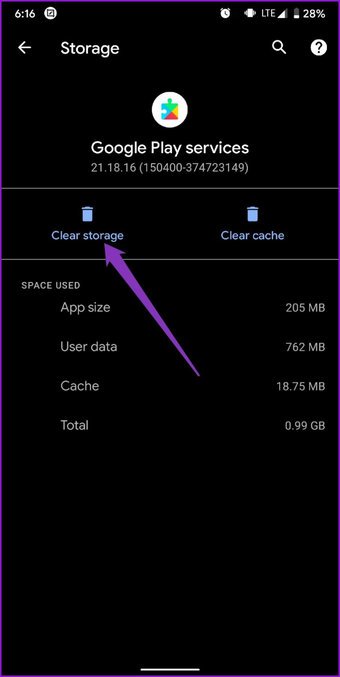 Google Play Service App Info