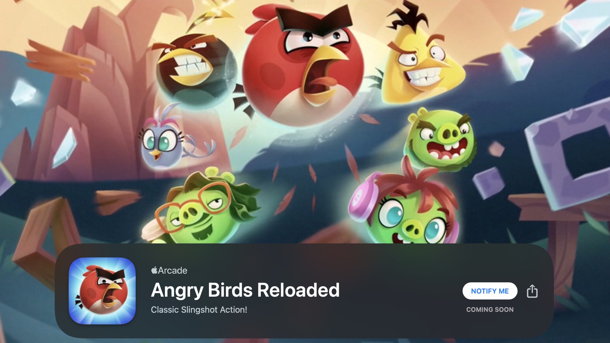 Когда выйдет angry birds reloaded на андроид